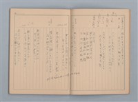 主要名稱：1953-02-09～1959-10-13 創作筆記（筆記本）圖檔，第5張，共38張