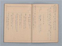 主要名稱：1953-02-09～1959-10-13 創作筆記（筆記本）圖檔，第6張，共38張