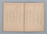 主要名稱：1953-02-09～1959-10-13 創作筆記（筆記本）圖檔，第8張，共38張