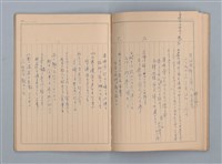 主要名稱：1953-02-09～1959-10-13 創作筆記（筆記本）圖檔，第27張，共38張