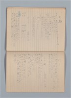 主要名稱：「恋の使者一シエニ一」等雜記（筆記本）圖檔，第25張，共35張