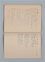主要名稱：「恋の使者一シエニ一」等雜記（筆記本）圖檔，第26張，共35張