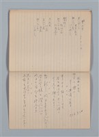 主要名稱：「恋の使者一シエニ一」等雜記（筆記本）圖檔，第27張，共35張