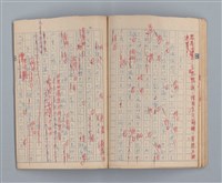 主要名稱：省立高雄女子中學作文簿：初中部二年級（「我的家庭」等）圖檔，第21張，共27張