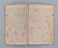 主要名稱：省立高雄女子中學作文簿：初中部二年級（「我的家庭」等）圖檔，第23張，共27張