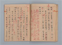 主要名稱：省立高雄女子中學作文簿：初中部三年級（「升入初三後感言」等）圖檔，第25張，共28張