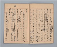主要名稱：省立高雄女子中學作文簿：初中部二年級下學期（「我的幼年」等）圖檔，第5張，共21張