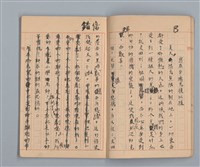 主要名稱：省立高雄女子中學作文簿：初中部二年級下學期（「我的幼年」等）圖檔，第7張，共21張