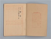主要名稱：省立高雄女子中學作文簿：初中部三年級上學期（「難船」等）圖檔，第2張，共16張