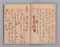主要名稱：省立高雄商業職業學校作文簿：高級科一年級下學期（「憶除夕」等）圖檔，第6張，共54張