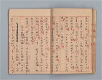 主要名稱：省立高雄商業職業學校作文簿：高級科一年級下學期（「憶除夕」等）圖檔，第23張，共54張