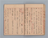 主要名稱：省立高雄商業職業學校作文簿：高級科一年級下學期（「憶除夕」等）圖檔，第25張，共54張