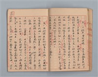 主要名稱：省立高雄商業職業學校作文簿：高級科一年級下學期（「憶除夕」等）圖檔，第29張，共54張