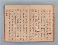 主要名稱：省立高雄商業職業學校作文簿：高級科一年級下學期（「憶除夕」等）圖檔，第36張，共54張
