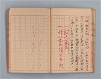 主要名稱：省立高雄商業職業學校作文簿：高級科一年級下學期（「憶除夕」等）圖檔，第37張，共54張
