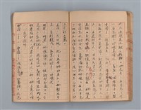 主要名稱：省立高雄商業職業學校作文簿：高級科一年級下學期（「憶除夕」等）圖檔，第41張，共54張