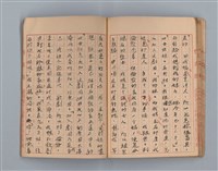 主要名稱：省立高雄商業職業學校作文簿：高級科一年級下學期（「憶除夕」等）圖檔，第49張，共54張