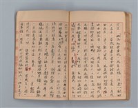 主要名稱：省立高雄商業職業學校作文簿：高級科一年級下學期（「憶除夕」等）圖檔，第50張，共54張