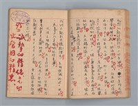 主要名稱：省立高雄商業職業學校作文簿：高級科一年級上學期（「日記的一頁」等）圖檔，第23張，共53張