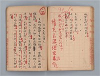 主要名稱：省立高雄商業職業學校作文簿：高級科一年級上學期（「日記的一頁」等）圖檔，第45張，共53張
