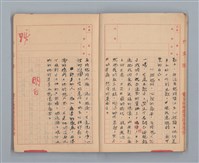 主要名稱：省立高雄商業職業學校國文作文簿：高級部二年級上學期（「暑假的告終」等）圖檔，第6張，共33張