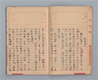 主要名稱：省立高雄商業職業學校國文作文簿：高級部二年級上學期（「暑假的告終」等）圖檔，第7張，共33張