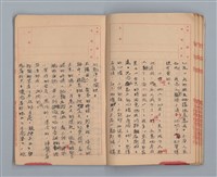 主要名稱：省立高雄商業職業學校國文作文簿：高級部二年級上學期（「暑假的告終」等）圖檔，第15張，共33張