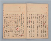 主要名稱：省立高雄商業職業學校作文簿：高級部二年級下學期（「被寒冷侵略的一天」等）圖檔，第4張，共35張