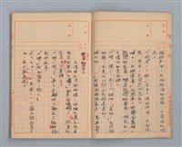 主要名稱：省立高雄商業職業學校作文簿：高級部二年級下學期（「被寒冷侵略的一天」等）圖檔，第6張，共35張