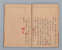 主要名稱：省立高雄商業職業學校作文簿：高級部二年級下學期（「被寒冷侵略的一天」等）圖檔，第17張，共35張