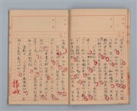 主要名稱：省立高雄商業職業學校作文簿：高級部二年級下學期（「被寒冷侵略的一天」等）圖檔，第19張，共35張