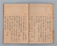 主要名稱：省立高雄商業職業學校作文簿：高級部二年級下學期（「被寒冷侵略的一天」等）圖檔，第24張，共35張