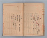 主要名稱：省立高雄商業職業學校作文簿：高級部二年級下學期（「被寒冷侵略的一天」等）圖檔，第29張，共35張