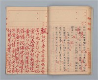 主要名稱：省立高雄商業職業學校作文簿：高級部三年級上學期（「應加改革的某地風俗」等）圖檔，第11張，共13張