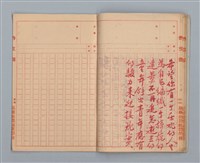 主要名稱：省立高雄商業職業學校作文簿：高級部三年級上學期（「應加改革的某地風俗」等）圖檔，第12張，共13張