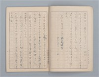 主要名稱：無題名：始業式の後二年松組の担任...等雜記、短文（作文簿）圖檔，第4張，共25張