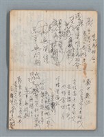 主要名稱：74年作詞簿 NO.4（筆記本）圖檔，第15張，共85張