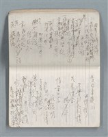 主要名稱：75年作詞簿 NO.1（筆記本）圖檔，第6張，共100張