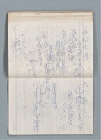 主要名稱：75年作詞簿 NO.1（筆記本）圖檔，第85張，共100張
