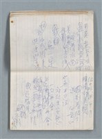 主要名稱：76年作詞簿 NO.2（筆記本）圖檔，第16張，共100張