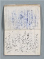 主要名稱：76年作詞簿 NO.2（筆記本）圖檔，第20張，共100張