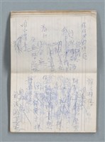 主要名稱：76年作詞簿 NO.2（筆記本）圖檔，第22張，共100張