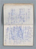 主要名稱：76年作詞簿 NO.2（筆記本）圖檔，第31張，共100張
