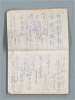 主要名稱：76年作詞簿 NO.4（筆記本）圖檔，第6張，共95張