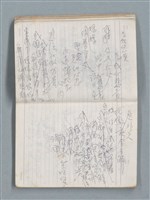 主要名稱：76年作詞簿 NO.4（筆記本）圖檔，第22張，共95張