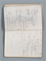 主要名稱：76年作詞簿 NO.4（筆記本）圖檔，第33張，共95張