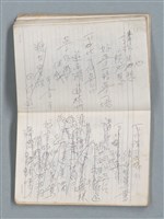 主要名稱：76年作詞簿 NO.4（筆記本）圖檔，第34張，共95張