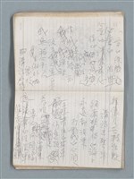 主要名稱：76年作詞簿 NO.4（筆記本）圖檔，第41張，共95張