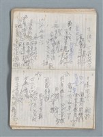 主要名稱：76年作詞簿 NO.4（筆記本）圖檔，第48張，共95張