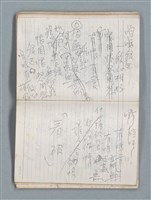 主要名稱：76年作詞簿 NO.4（筆記本）圖檔，第56張，共95張